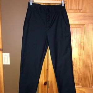 NAVY BLUE SLIM FIT DRESS PANTS